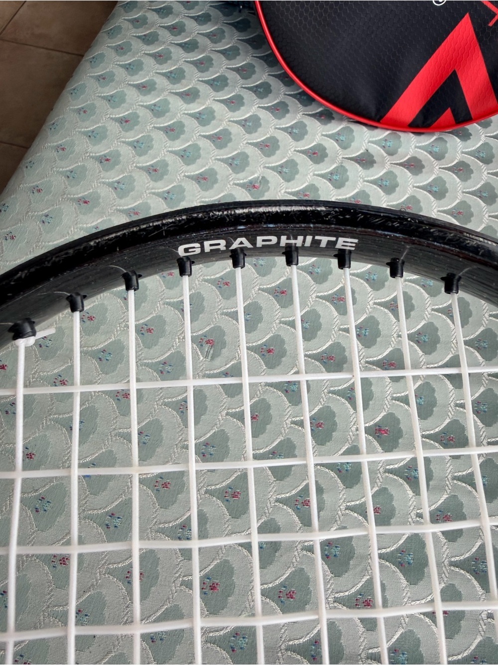 Wagner Black Tennis Racket graphite racket - Picture 3 of 9